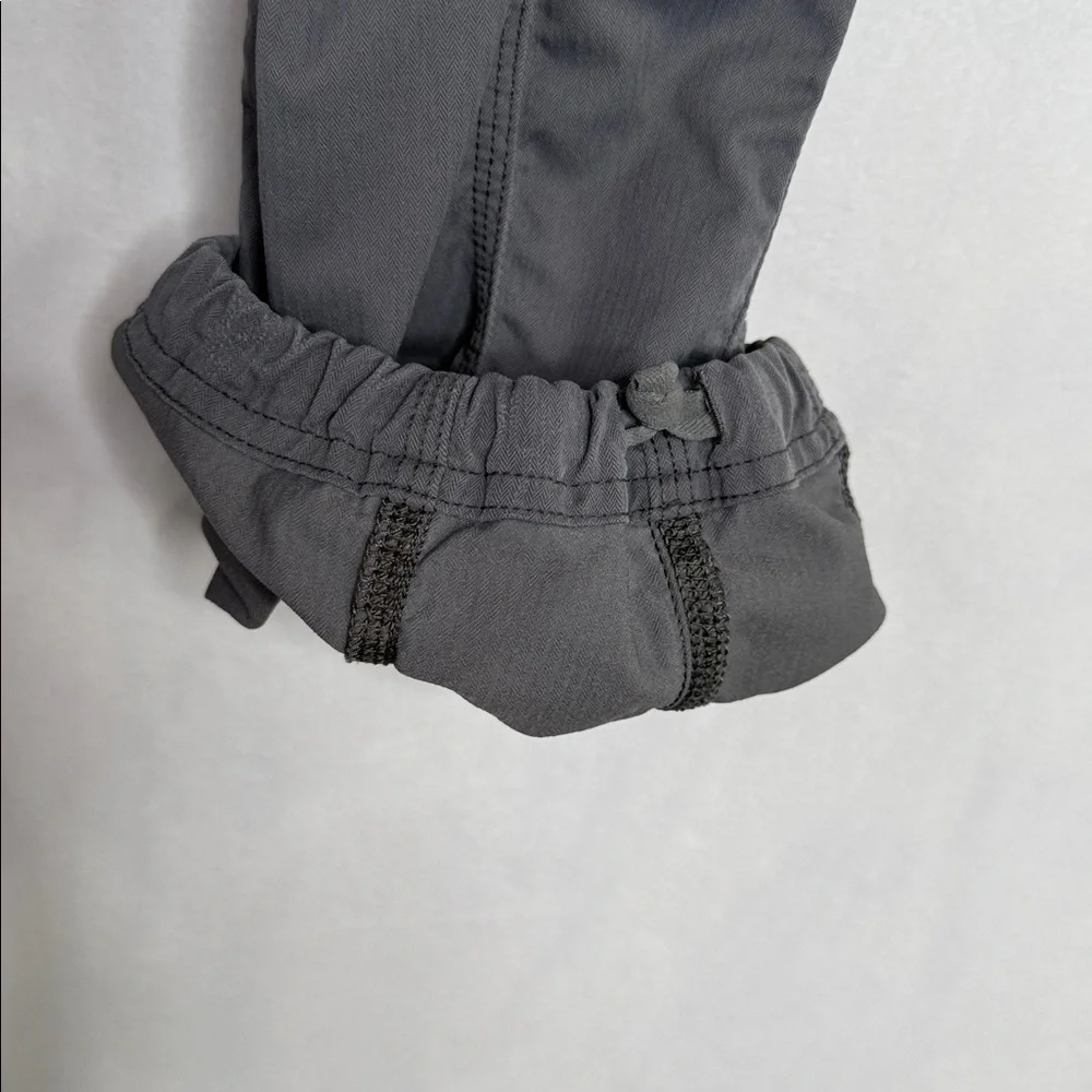The North Face Yoga Waistband Charcoal Joggers Cropped Women’s Size M